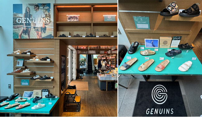 スペイン発フットウェアブランド「GENUINS」が日本での本格展開を記念し、「代官山 蔦屋書店」にPOP UPをオープン！