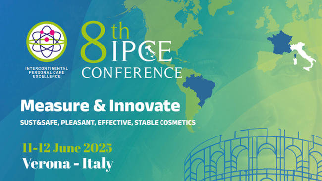 SICC（イタリア化粧品化学者協会）主催の8th IPCEにて、イタリアのヴェローナ開催で講演