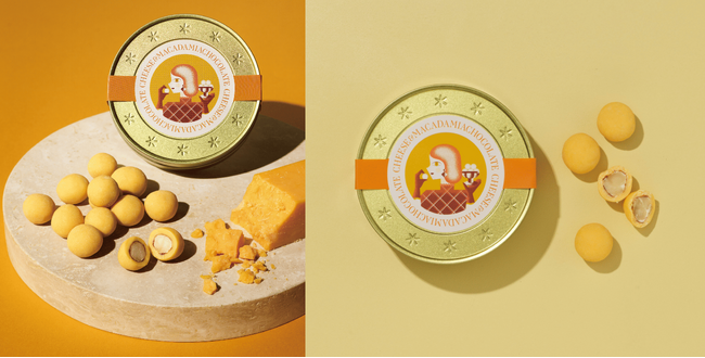 チーズスイーツ専門店「Now on Cheese♪（ナウ オン チーズ）」新商品『チーズ＆マカダミア チョコレート』が登場。“あまじょっぱい”味わいをお楽しみいただける、専門店ならではのチョコレート。