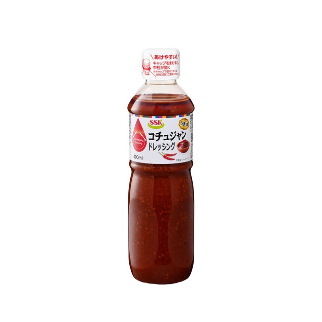 これ1本で手軽に韓国料理やうま辛メニューが作れる！ＳＳＫ コチュジャンドレッシング　新発売