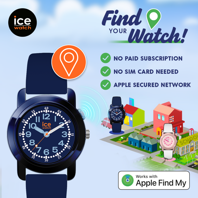 “探せる腕時計”という、新しい安心感。アイスウォッチ「ICE FIND」