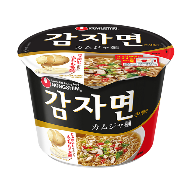 【新製品】じゃがいもで作ったもちもち麺とピリ辛スープの相性抜群！「カムジャ麺 カップ」が6月19日（木）よりセブン-イレブンにて数量限定で先行発売！
