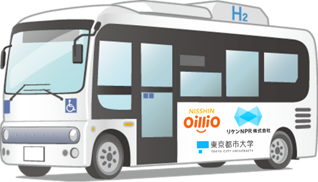 水素エンジンコンバージョンバスの実証試験と事業化に向けた調査がNEDO公募事業に採択