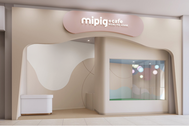 【東北初上陸】“mipig cafe”がイオンモール名取に6月下旬オープン予定- パステル調の可愛い店内で、マイクロブタさんとのふれあい＆お迎え相談を体験 -