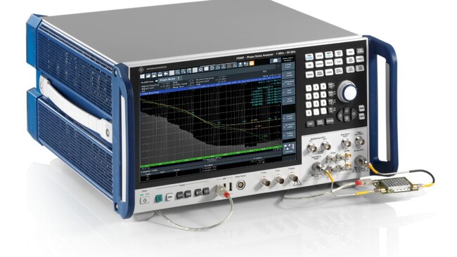 R&S FSWP位相雑音アナライザ/VCOテスタが新たに最高56 GHzと外部信号源をサポート