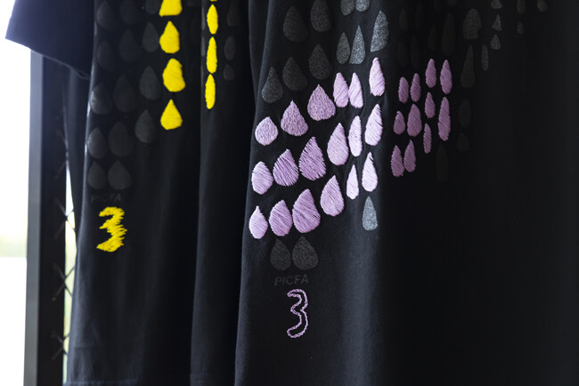【PICFA ECサイト3周年記念】刺繍で再編集した限定Tシャツを6月25日より販売開始