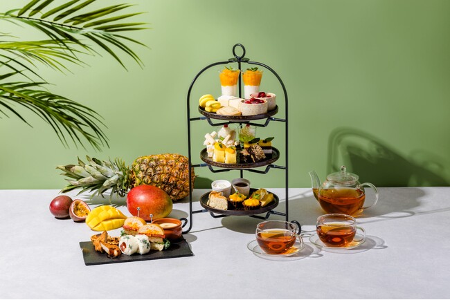 晴れやかな夏にぴったり。気分高まる「トロピカルフルーツアフタヌーンティー」が登場！