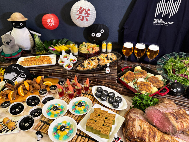【ホテルメトロポリタン】2025年 夏だ！祭りだ！Suicaのペンギン 夏祭り サマービュッフェ 開催