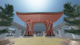 <メタバース空間のイメージ図> <メタバース空間のイメージ図>