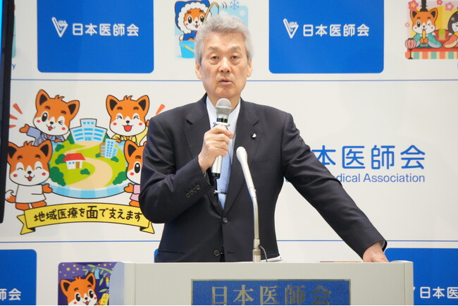 【日本医師会】松本会長が「骨太の方針2025」の閣議決定等を受けて日本医師会の見解を説明した会見の模様を、公式YouTubeチャンネルで公開