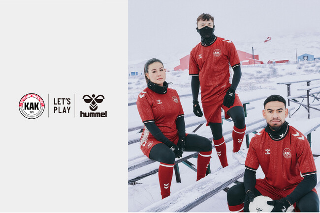 ヒュンメルがグリーンランドの文化を称える代表ユニフォーム、販売開始！