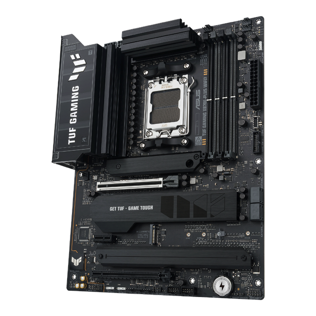 ASUSから、ゲーミングシリーズTUF GAMINGより、AMD X870Eチップセット搭載マザーボード「TUF GAMING X870E-PLUS WIFI7」を発表
