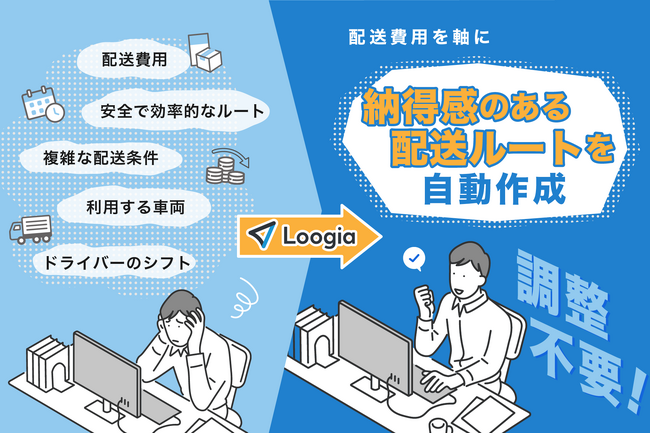 「なぜこのルート?」に“費用根拠”を|Loogiaが物流戦略を支える自動配車へ進化