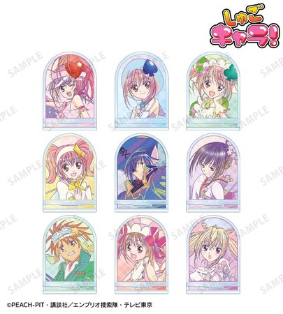 TVアニメ『しゅごキャラ！』のトレーディング Ani-Art clear label アクリルスタンドなどの受注を開始！！アニメ・漫画のオリジナルグッズを販売する「AMNIBUS」にて