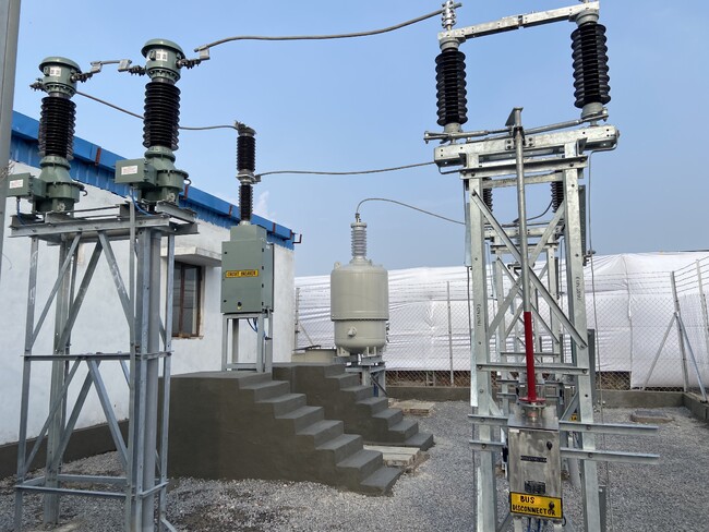 インド初、電源用計器用変圧器（PVT）を用いたマイクロ変電所の実証運転を開始しました