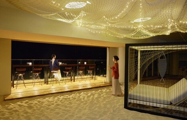 【リゾナーレ熱海】きらめく夜景を眼下に、干物×カクテルのペアリングを楽しむ「ヒモノBar」開催