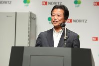 「ノーリツ ハイブリッド給湯機 新商品発表会」を開催