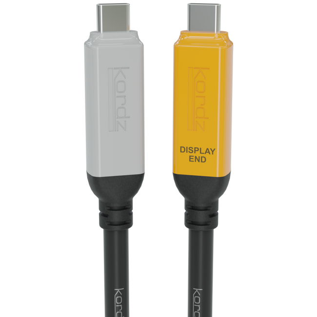 USB-C接続の性能を最大限に。Kordz「PRO-UC-AOCシリーズ 10Gbps 60W Active Optical USB-C Cable」