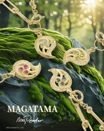 東京代官山のジュエリーブランドMasPender.のNEWアイコン『MAGATAMA』シリーズが満を持してのリリース