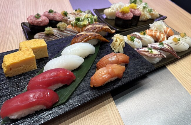 グルメ寿司の“食べ放題専門店”にリニューアル！まぐろの王様「天然本まぐろ」や市場直送の「真鯛」、サイドメニューなど全82品のラインアップ