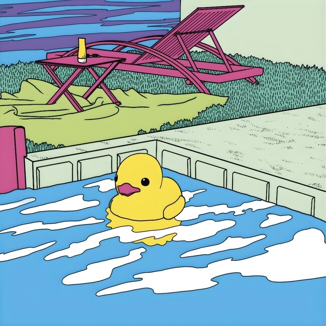『Placid Plastic Duck Simulator』サウンドトラック、CD／LP／カセットで9月3日発売決定！