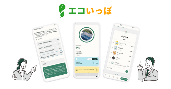 従業員の環境意識向上を支援する「エコいっぽ」、トリニティ工業株式会社の全社イベントで導入