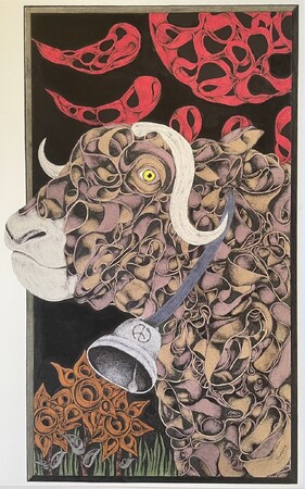 KOKU現代アートギャラリーによる特別展示、点描アートの新鋭「SHUNSUKE」の個展『DOT WORKS』をDB&BARで開催