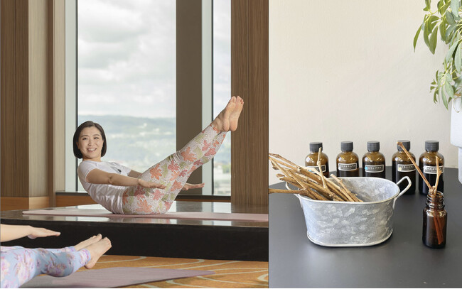 仙台を一望できる地上110mのアロマに満たされた空間で、ピラティスをウェルネスイベント「Enhancing Moment Vol.5(エンハンシング モーメント)」開催【ウェスティンホテル仙台】