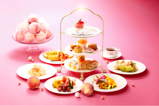 【タカノフルーツパーラー】桃が主役の夏がやってくる。8月末までタカノフルーツティアラで桃が食べ放題。