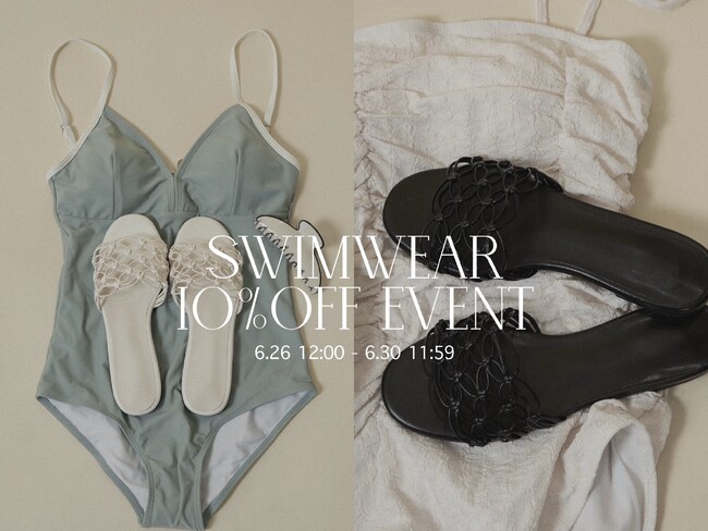[新商品発売イベントのお知らせ] 京都・女性アパレルEC Eim(エイム) lawgy -SWIMWEAR 10%OFF-