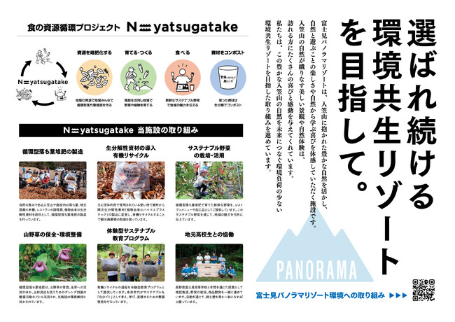 富士見パノラマリゾートと地元高校生が連携。地域資源を活かしたサステナブル教育を実施。