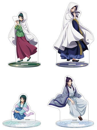 TVアニメ『薬屋のひとりごと』より、“百物語”と“雨宿り”がテーマの猫猫＆壬氏の描き下ろしイラストを使用した新商品が6月28日発売！　アニメイトでは同日よりフェアを開催!!