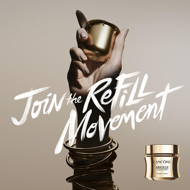 ロレアル、世界中のお客様に詰め替え運動への参加を呼びかけ