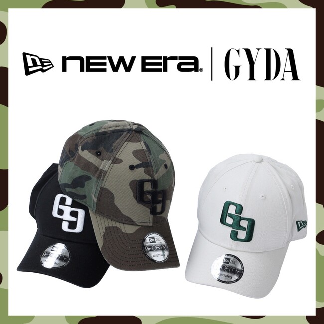 「GYDA（ジェイダ）」ヘッドウェア＆アパレルブランド「NEW ERA(R)(ニューエラ）」 とのコラボレーションアイテムを6月27日（金）に予約販売開始