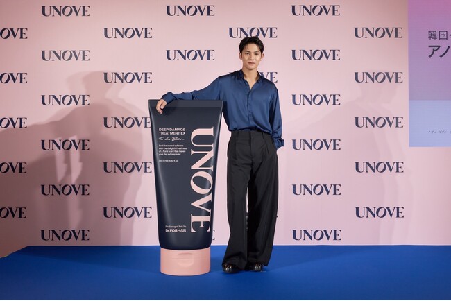 SEVENTEEN MINGYU さんがグローバルアンバサダー就任後初の来日イベント登壇！UNOVE新製品「フリズカーミングコントロールライン」発表会イベントレポート