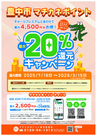 デジタル地域ポイントで消費喚起キャンペーン最大4,500円分のポイントを付与