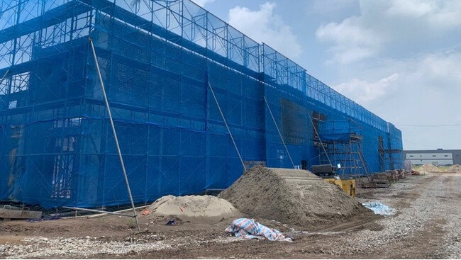 ベトナム孫会社の新工場建設の進捗に関するお知らせ