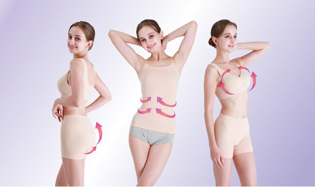 全身シェイプインナー「SHAPE IT!」2025年7月デビュー