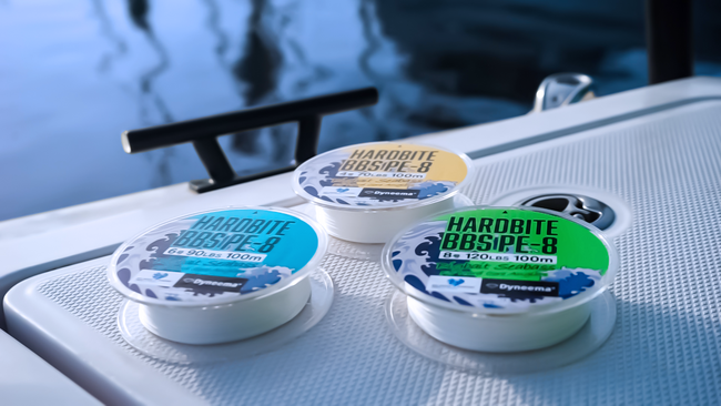 ベイトタックル専用　高結束力・高耐久・高耐摩耗 次世代PEライン「HARDBITE BBS PE-8」発表