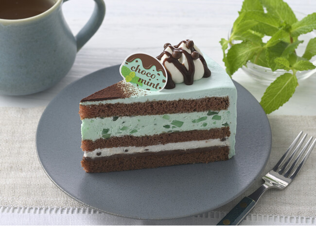 【銀座コージーコーナー】今年はチョコミントスイーツ第2弾が登場。スーっと爽やか！ミント強めゼリーがアクセント