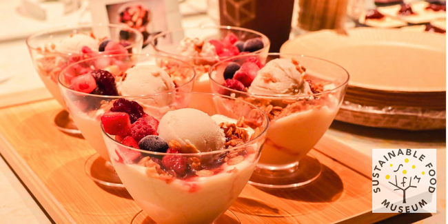 池田糖化×オリゼで開発したオリジナルメニュー「米麹ブランマンジェ」をSustainable Food Museumにて提供開始