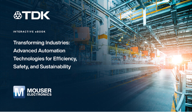 マウザー、TDKと共同でインタラクティブeBookを公開