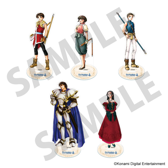『幻想水滸伝 I&II HDリマスター』の新作グッズが北米限定で登場！描き起こしイラストグッズ＆スケートボードデッキも販売！