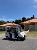 村内を走行するYADOCAR-iドライブ 村内を走行するYADOCAR-iドライブ