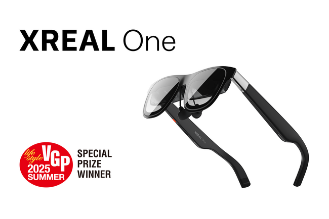 国内最大級のオーディオ&ビジュアルアワード「VGP2025 SUMMER」にてXREAL Oneが 特別賞「企画賞」を受賞