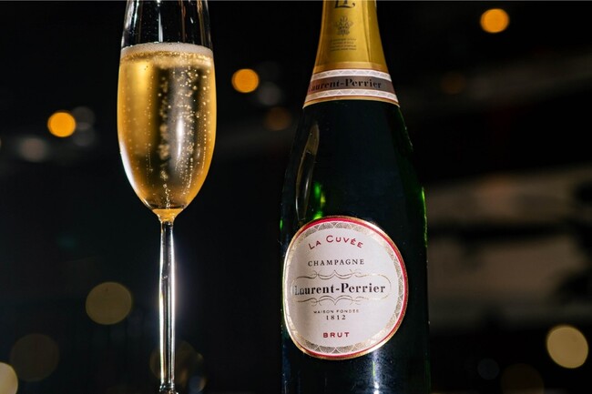 今春スタートの洋酒フェア第二弾イギリス王室御用達、世界屈指のシャンパーニュ『ローラン・ペリエ』の期間限定フェア