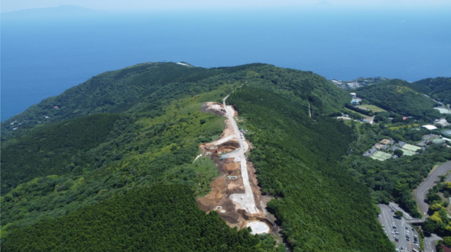静岡県東伊豆町の陸上風力発電所から20年間の電力調達契約を締結