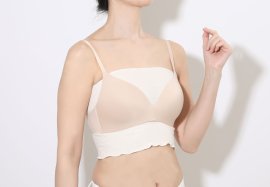 ブラジャーの下に身につけます ブラジャーの下に身につけます