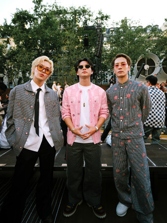 【ルイ・ヴィトン】フロントローを華やかに彩るゲスト 2026春夏メンズ・コレクション