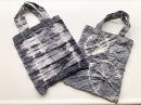 03虫こぶインク染めワークショップで染めたトートバッグ